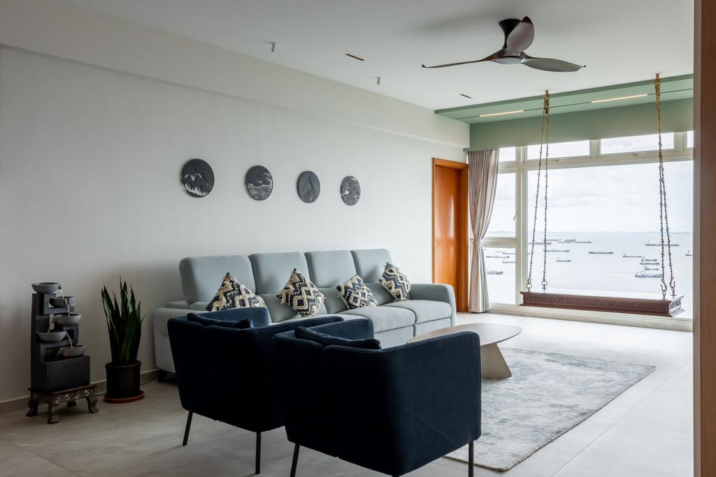 Modern, Condo, Living Room, Costa Del Sol, Interior Designer, Dyel Design