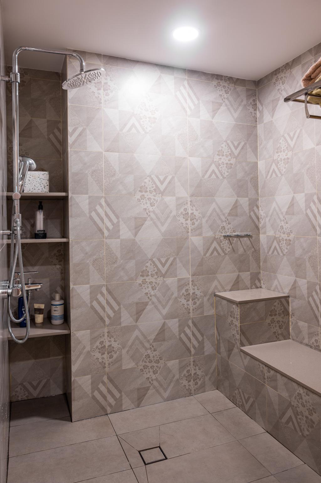 Traditional, Condo, Bathroom, Mount Sinai Rise, Interior Designer, Liya Interior
