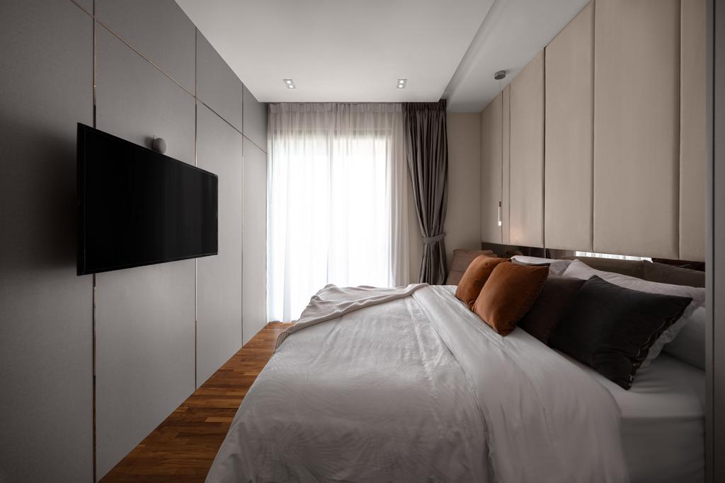Modern, Condo, Bedroom, Botannia, Interior Designer, A Blue Cube Design (ABCD)