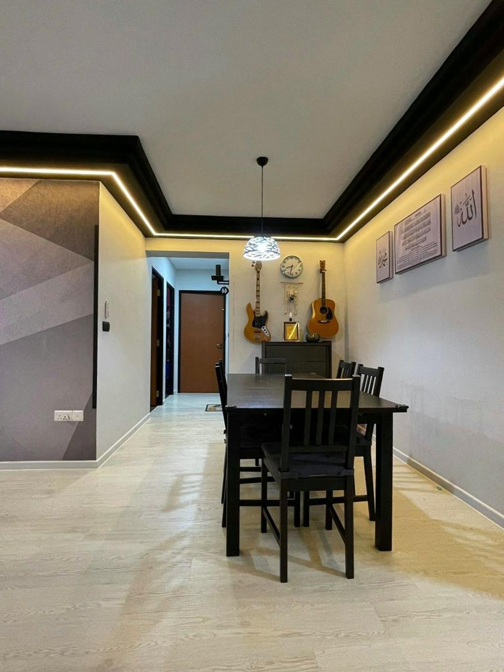 Modern, HDB, Dining Room, Choa Chu Kang Avenue 7, Interior Designer, Decorum Concept