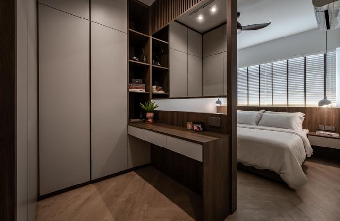 5-room resale flat bedroom