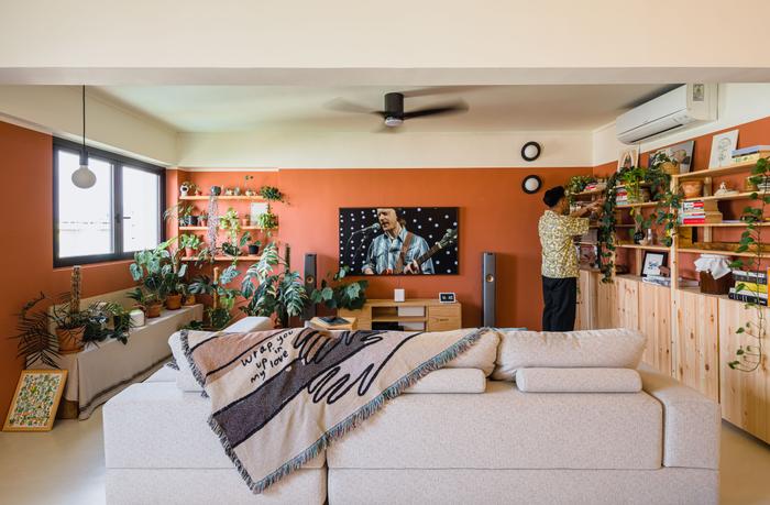 HDB eclectic living room ideas