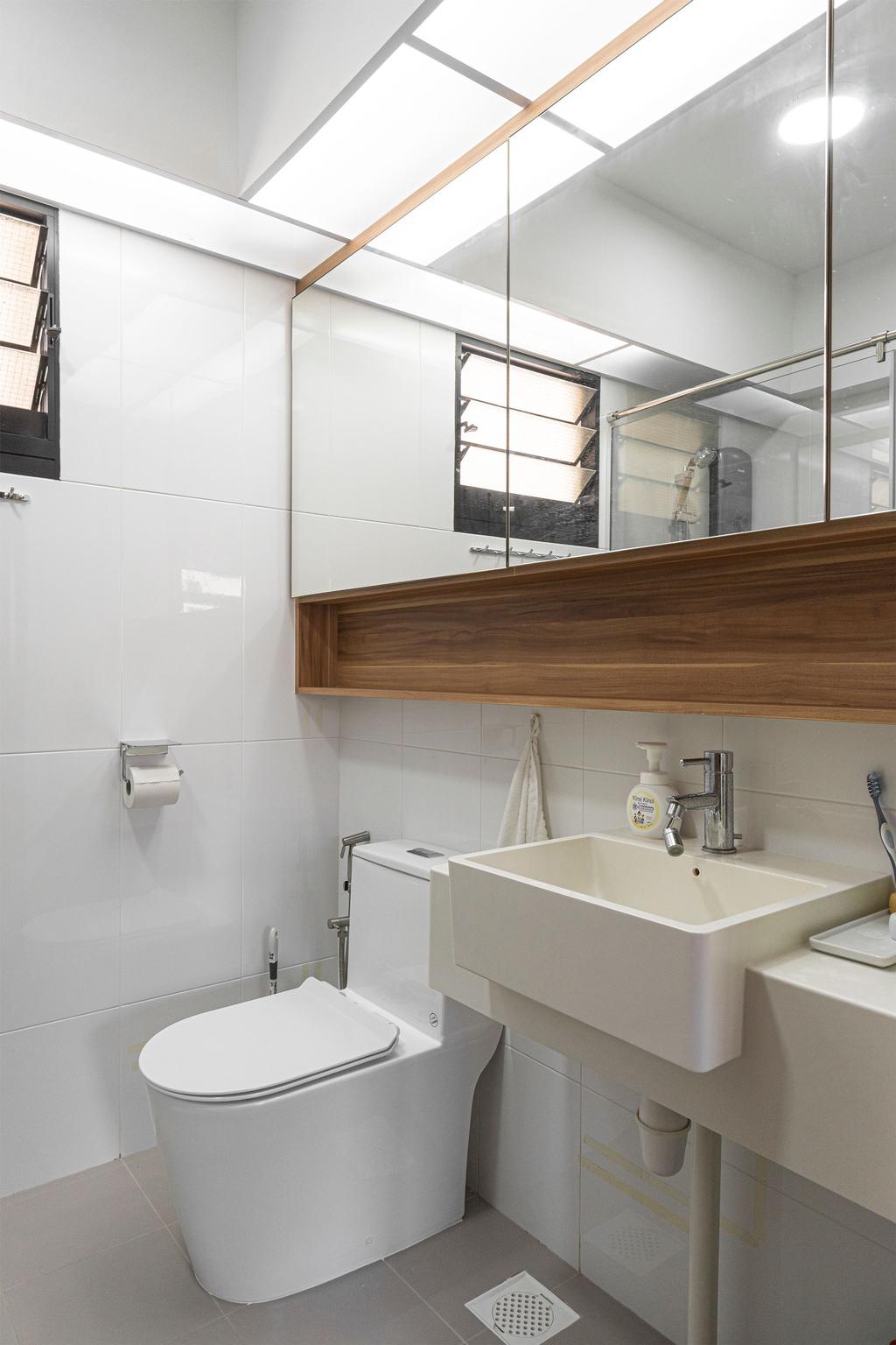 Modern, HDB, Bathroom, West Plains @ Bukit Batok, Interior Designer, Flo Design