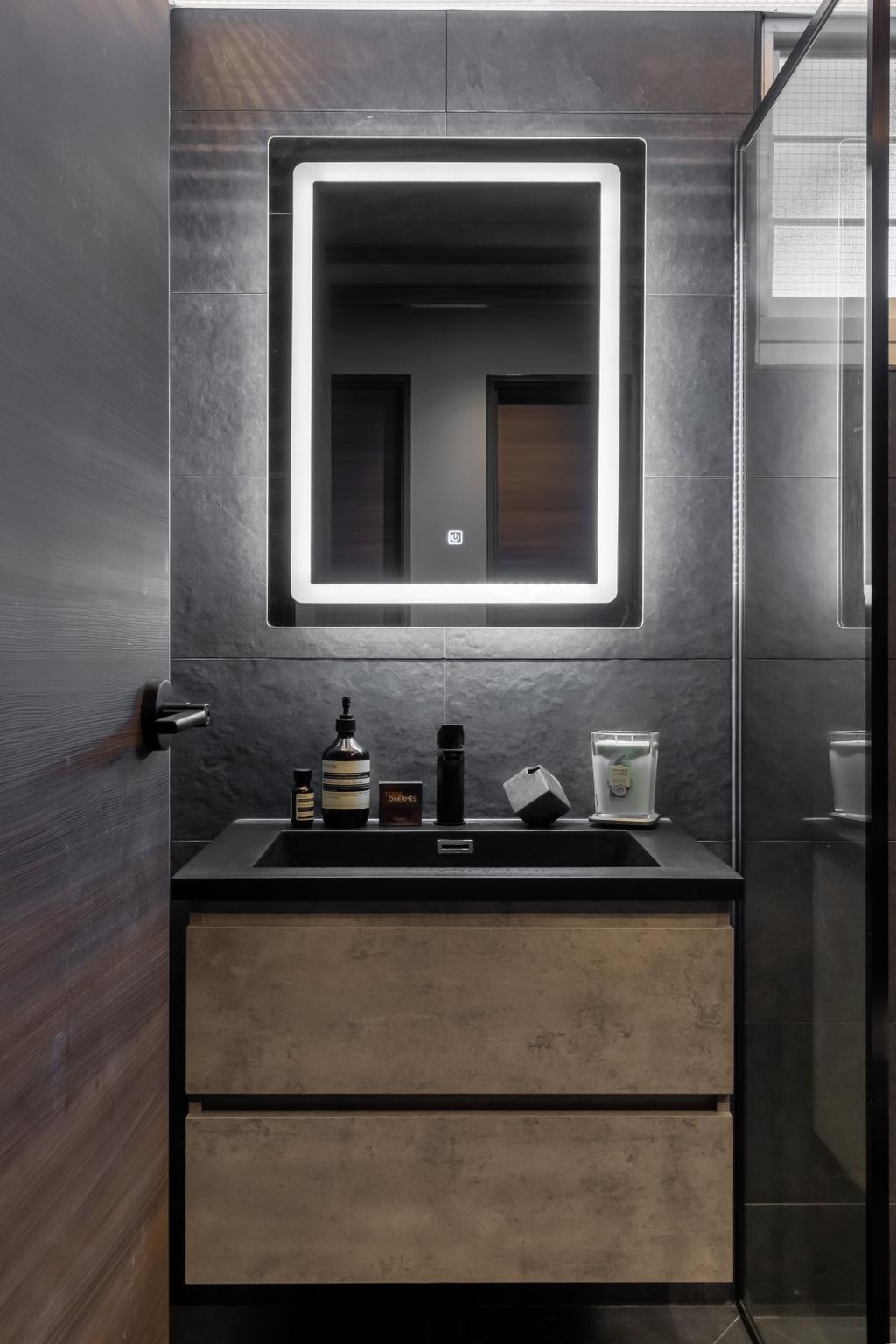 Contemporary, HDB, Bathroom, Tampines Street 61, Interior Designer, Yang's Inspiration Design