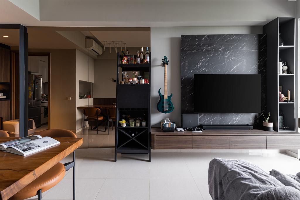 Contemporary, Condo, Living Room, Parc Botannia, Interior Designer, Editor Interior