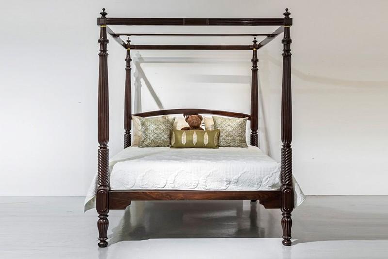 Antique Four Poster Bed 1
