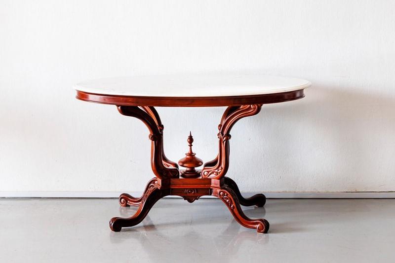 Antique Marble Top Table 1