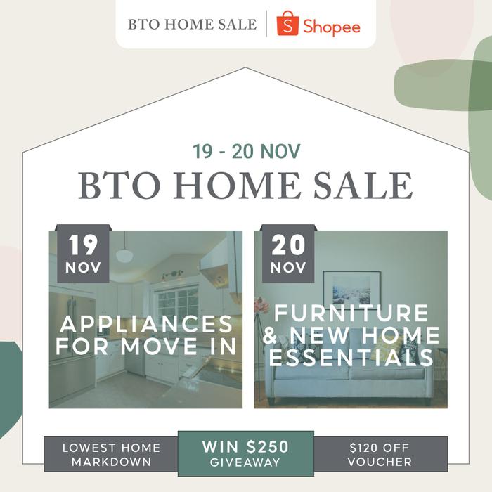 Shopee BTO Home Sale November 2022