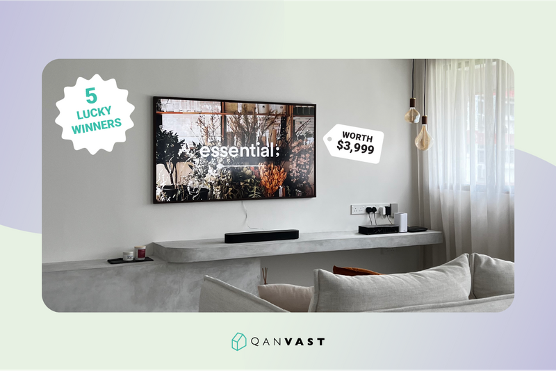 Qanvast Samsung The Frame TV Promo 2022