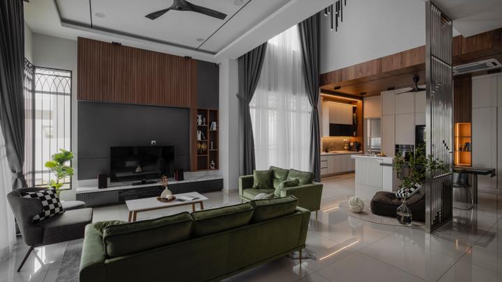 Penang landed home interior design