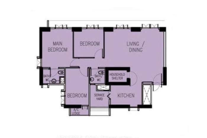 5-room resale flat Dawson nature