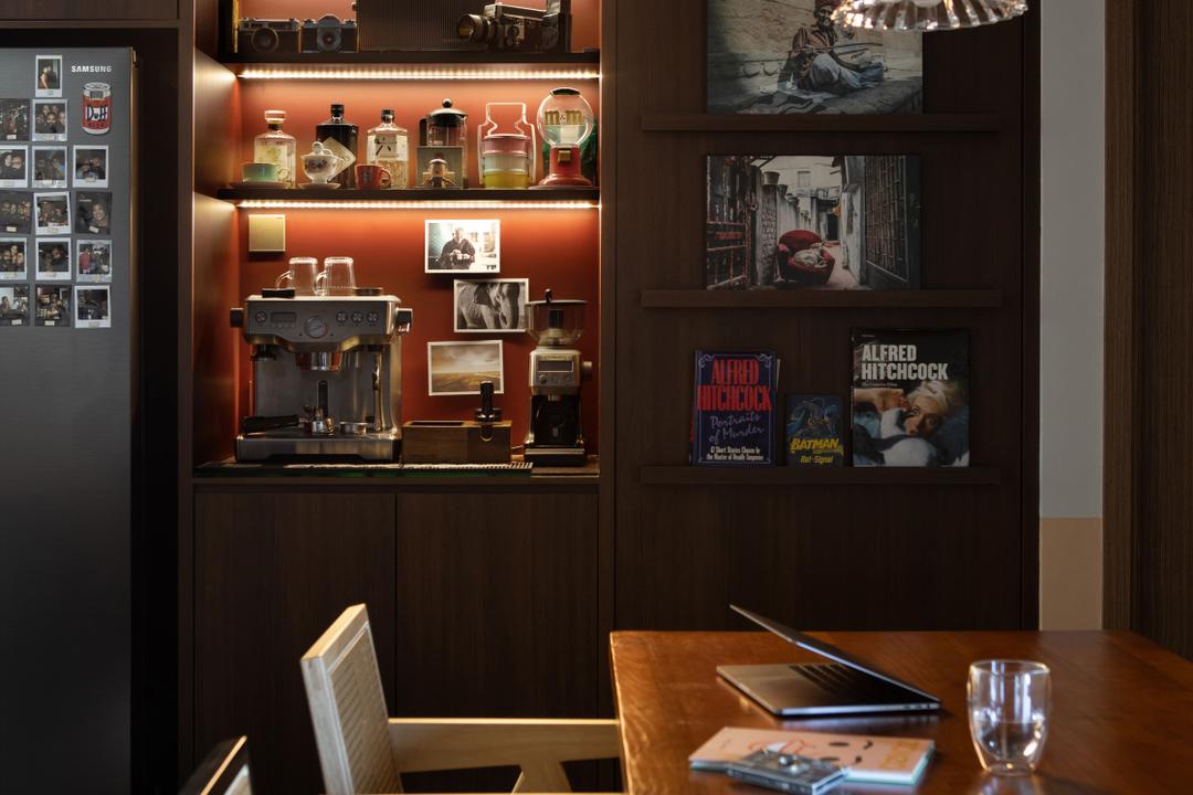 Bidadari Park Drive, Authors • Interior & Styling, Eclectic, Dining Room, HDB, Bar