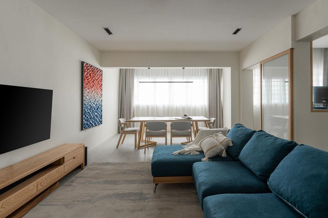 Tampines Avenue 5 Living Room Interior Design 1