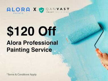 $120 off Alora professional painting service 1