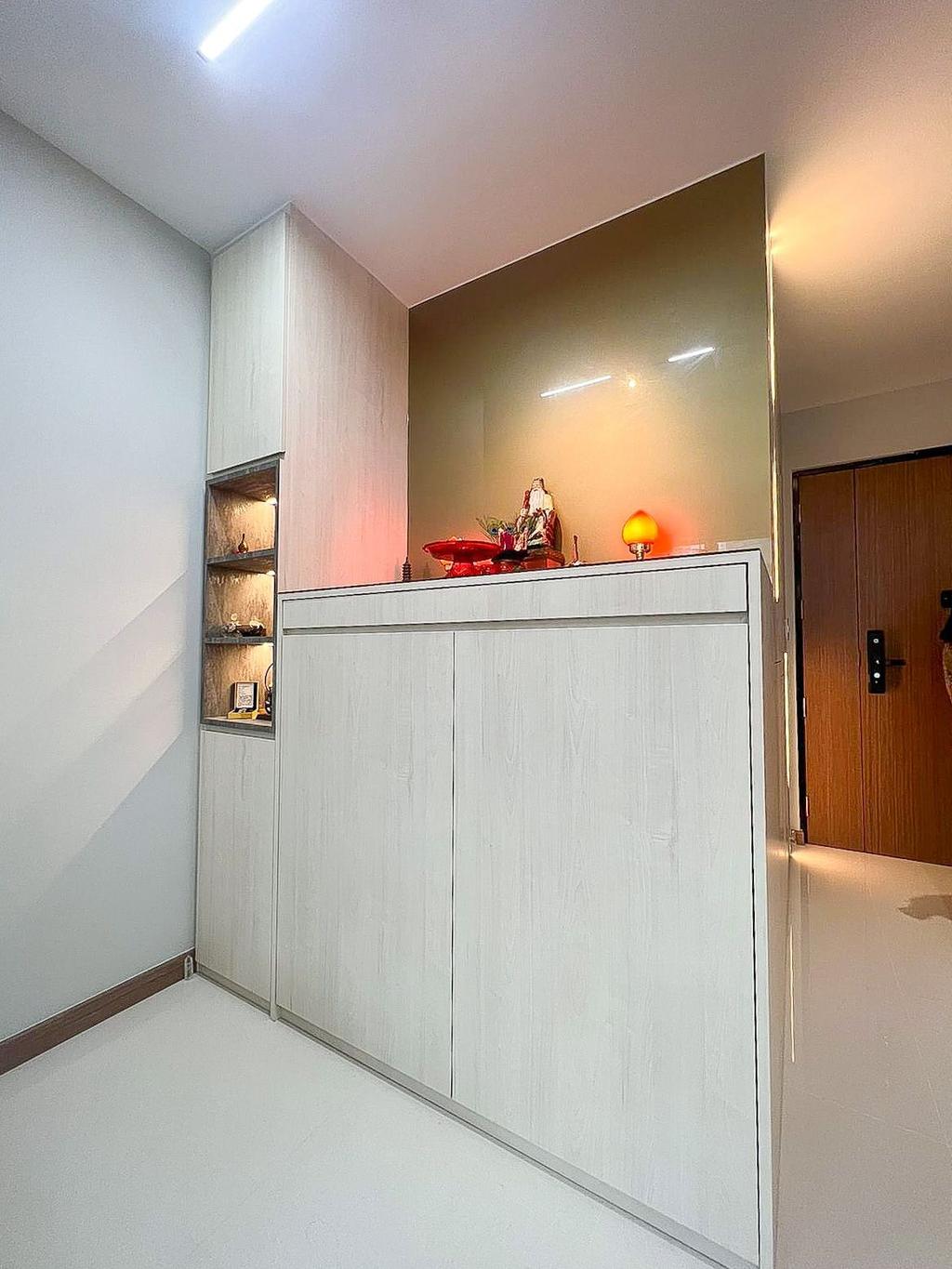 Modern, HDB, Living Room, Yishun Street 43, Interior Designer, Invandig & Co
