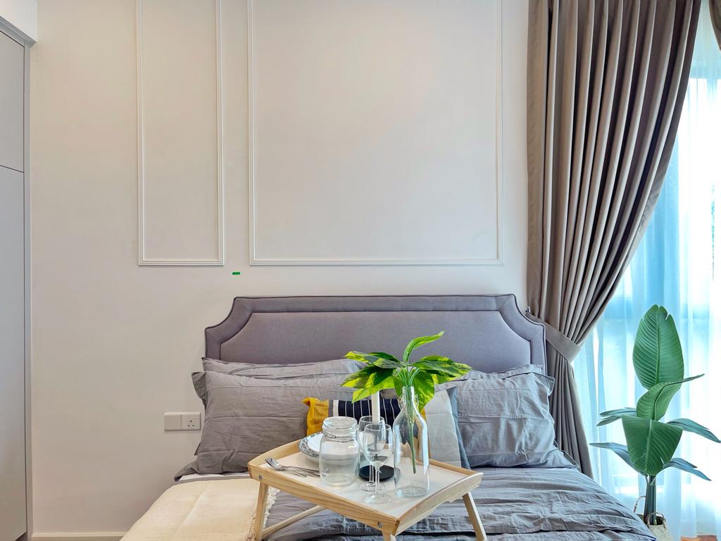 Modern, Condo, Bedroom, Setiawangsa Residency (Kaleidoscope), Kuala Lumpur, Interior Designer, NS Home Planner, Minimalist
