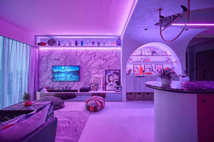 eclectic living room design ideas Singapore