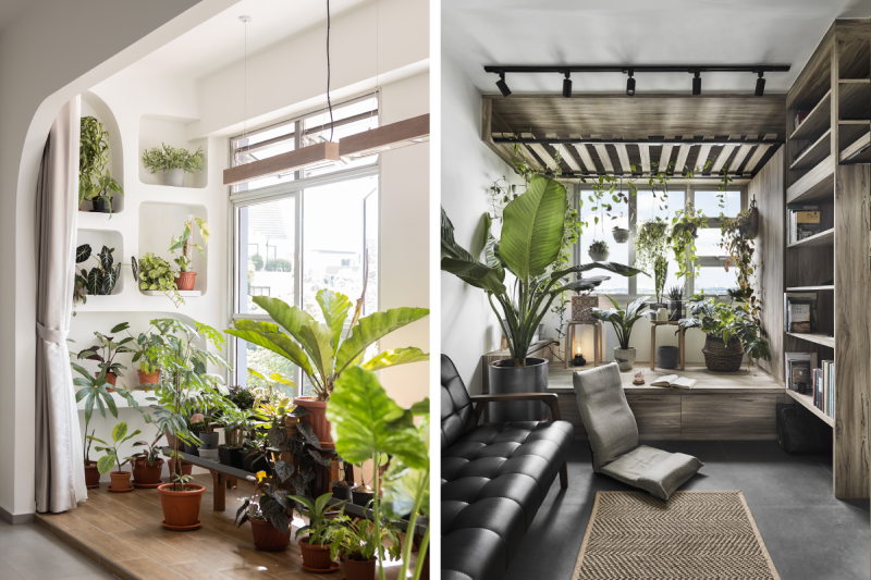 6 Simple Ways to Carve Out a Tiny Oasis at Home with Houseplants 12