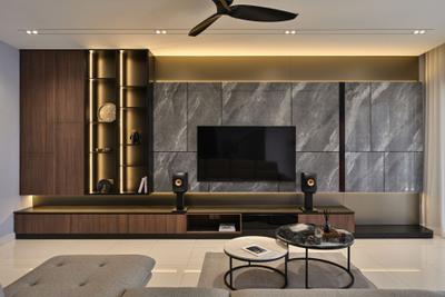 Temasya Sinar, Selangor Living Room Interior Design 19