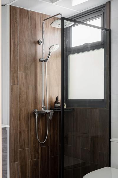 Fernvale Glades, SG Interior KJ, Minimalist, Scandinavian, Bathroom, HDB, Wooden