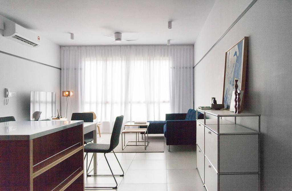 Modern, Condo, Living Room, 216 Residences, Kuala Lumpur, Interior Designer, Poco Atelier, Minimalist, Scandinavian