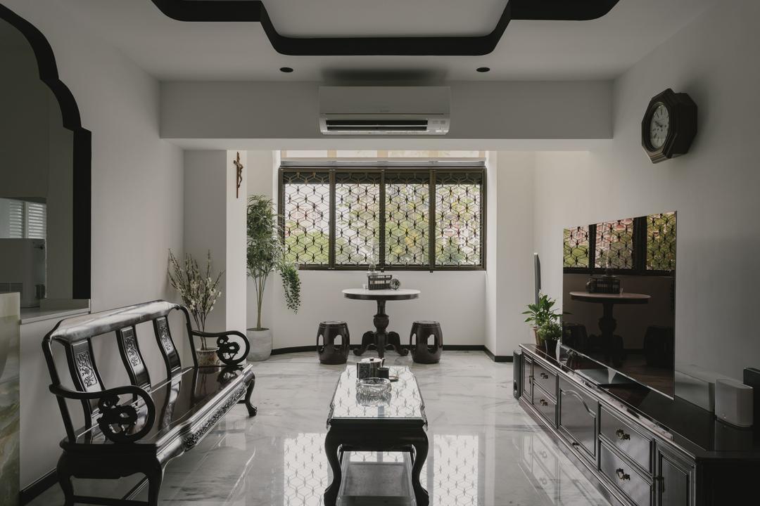 Bishan Street 23 Living Room Interior Design 1