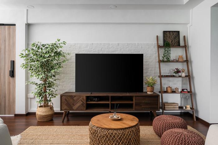 Tampines 5-room resale TV feature wall
