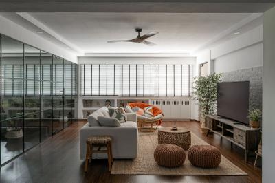 Tampines 5-room resale living room