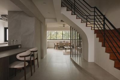 Linear staircase design