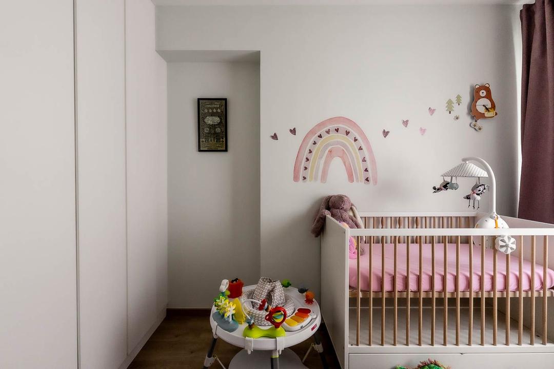 Clementi Avenue 1, Todz’Terior, Scandinavian, Bedroom, HDB, Nursery, Kids Room