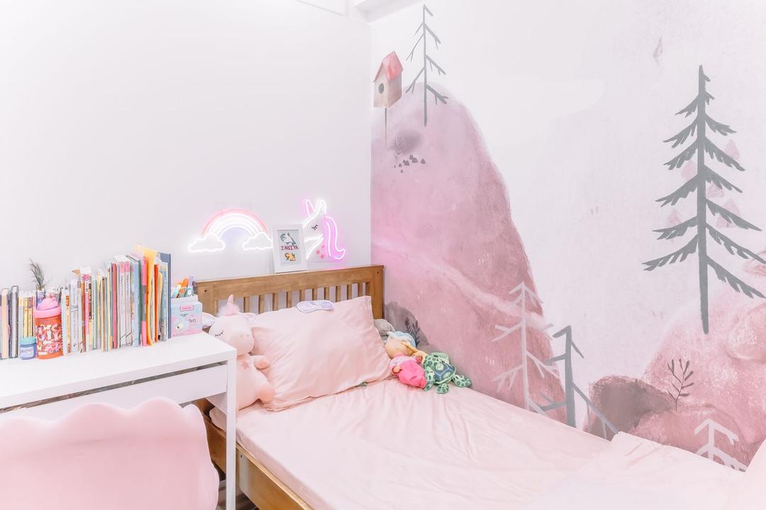 Casafina, Loft.9 Design Studio 九阁设计, Contemporary, Bedroom, Condo, Kids Room