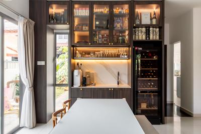 Yio Chu Kang, Yonder, Modern, Dining Room, Landed, Bar