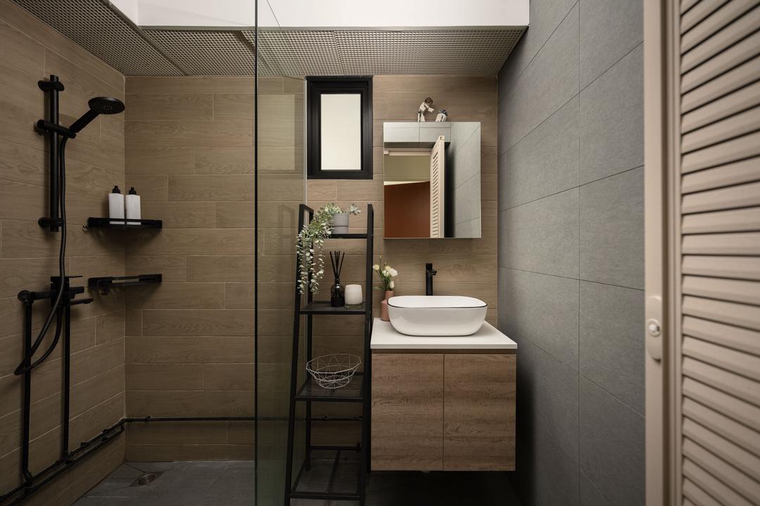Fernvale Link, Ovon Design, Scandinavian, Bathroom, HDB