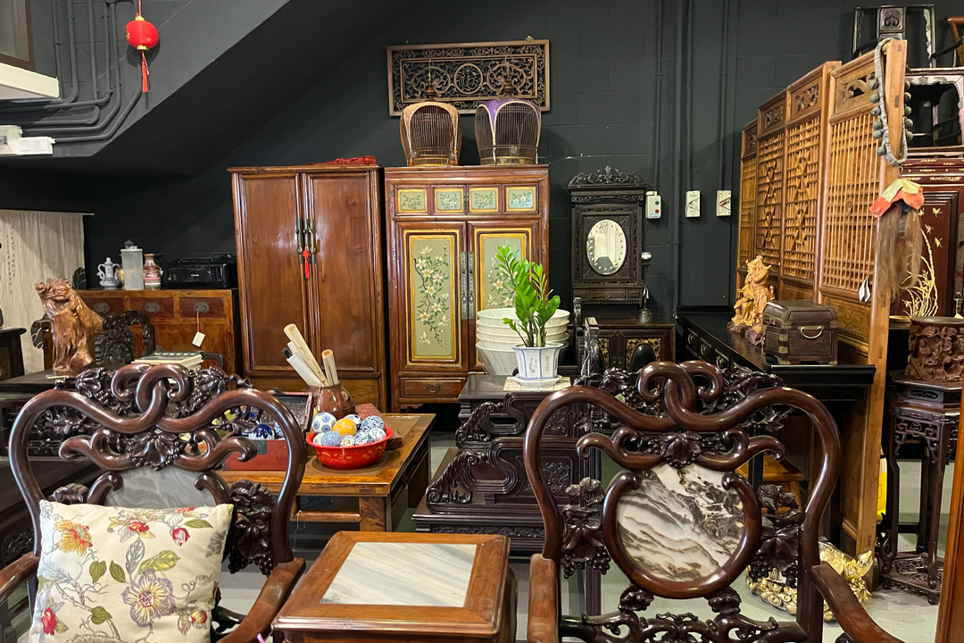 Vintage furniture and decor