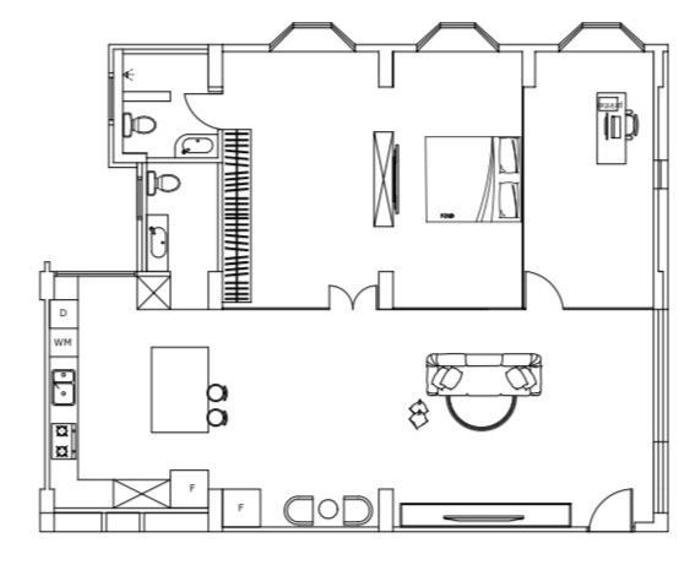 Tampines 5-room resale floorplan