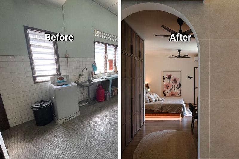 50 year old home restoration in Kuala Lumpur