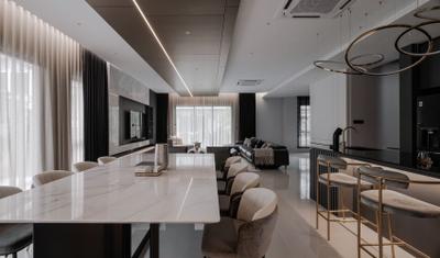 CJ'S 43, Tropicana Aman, Selangor, The Roof Studio, Modern, Contemporary, Kitchen, Landed, Dining Room
