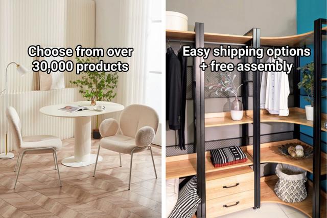This e-Store Sells Affordable Furniture and Has 100-Day Free Returns!
