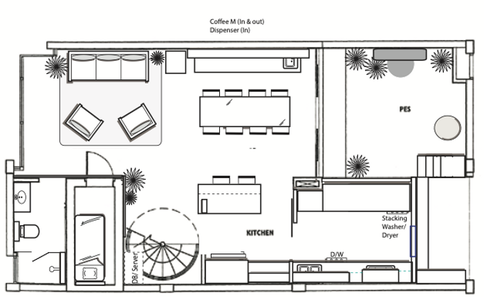 Holland Road cluster home floor plan