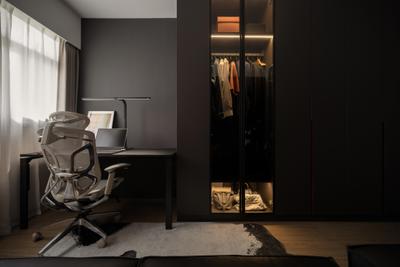 Yishun Glen (Block 382B), Carpenters 匠, Contemporary, Modern Luxe, Bedroom, HDB, Walk In Wardrobe