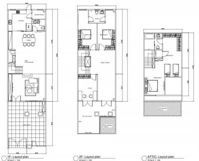 Bedok, Design 4 Space, Modern, Landed, Landed Floorplan, Space Planning, Final Floorplan