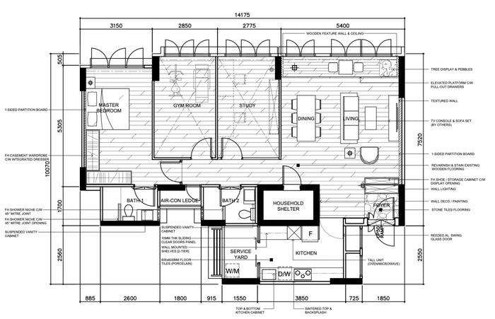 Anchorvale Link 5-room flat floorplan