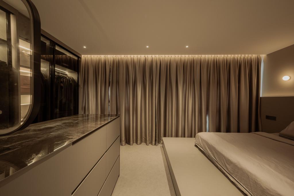 Contemporary, HDB, Bedroom, Eunos Court (Block 38B), Interior Designer, SG Interior Design, Modern, Platform Bed