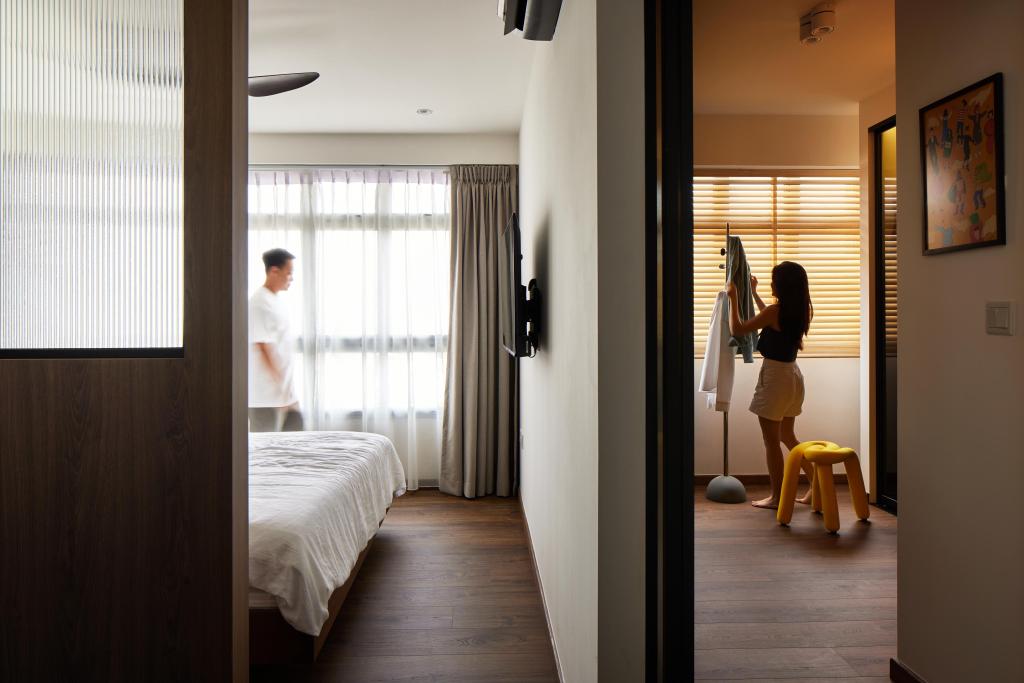 Modern, HDB, Bedroom, Kallang Breeze (Block 20A), Interior Designer, The Local INN.terior 新家室, Walk In Wardrobe