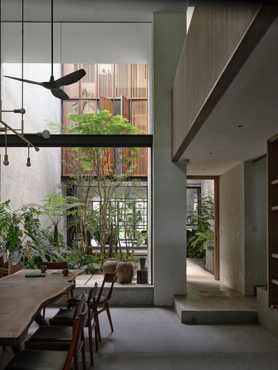 Oku House, KAPA Design Co, Eclectic, Unique, Dining Room, Landed, Modern