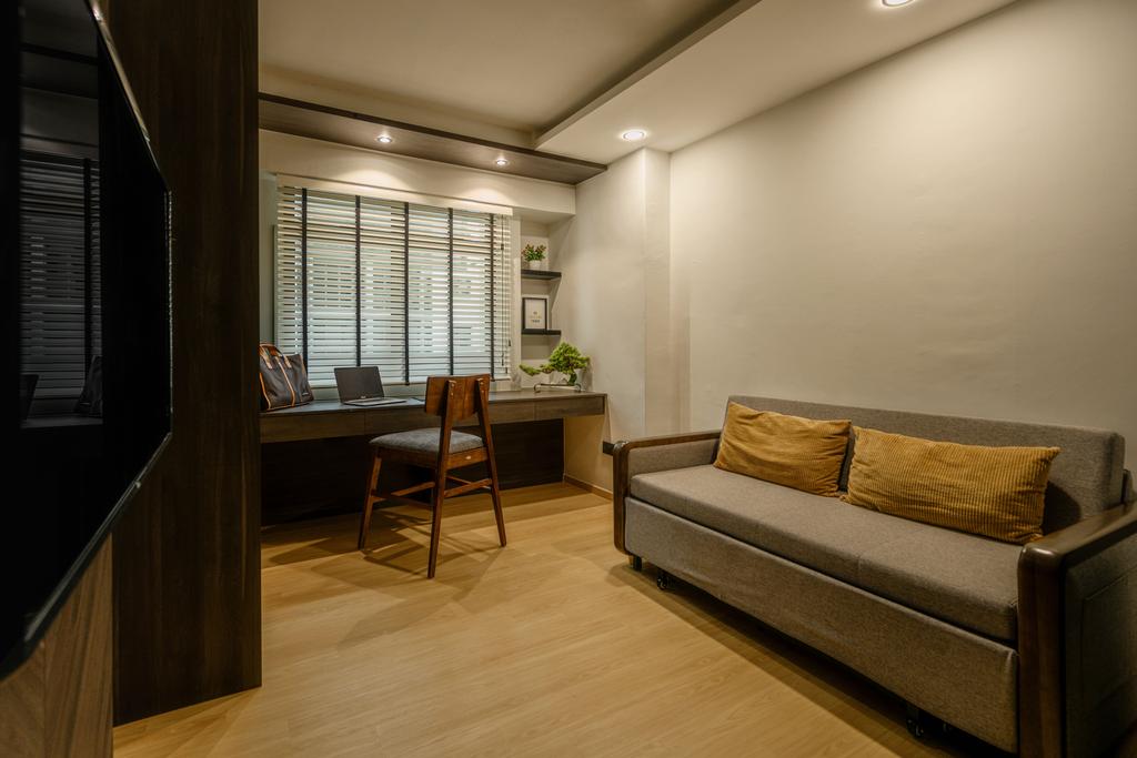 Modern, HDB, Study, Jurong West Street 65, Interior Designer, SHE Interior, Modern Luxe