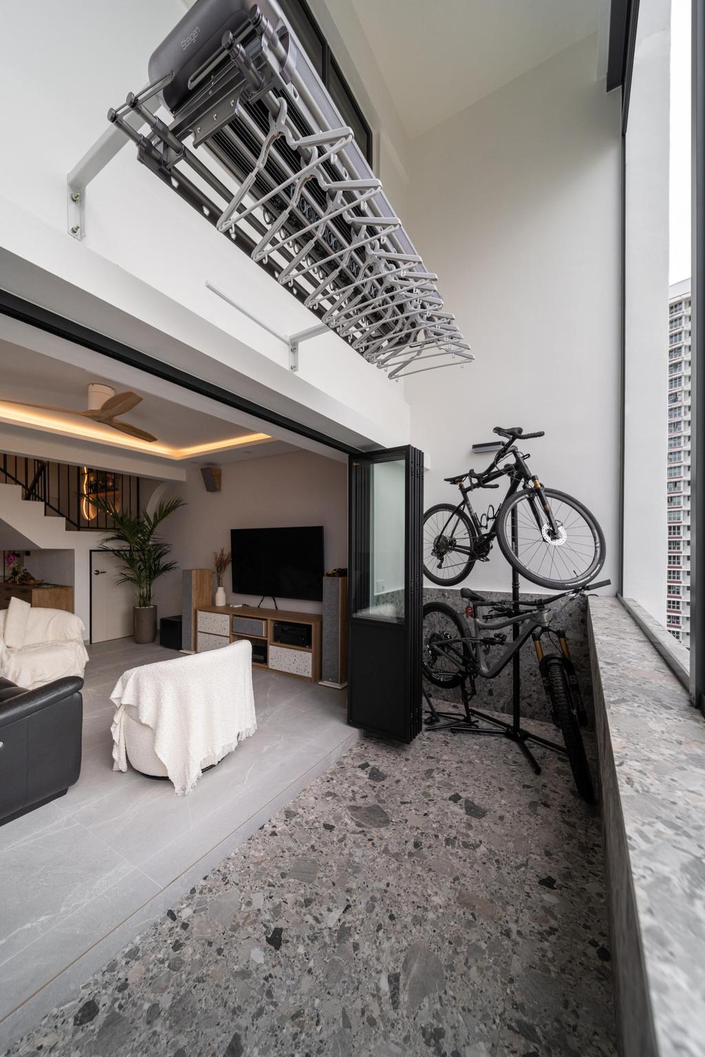 Scandinavian, HDB, Balcony, Bukit Batok Central, Interior Designer, Jesigns Interior Design