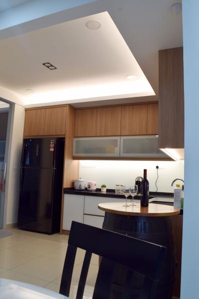 Abadi Heights, Selangor, DC Design Sdn Bhd, Modern, Contemporary, Kitchen, Landed, Dining Room