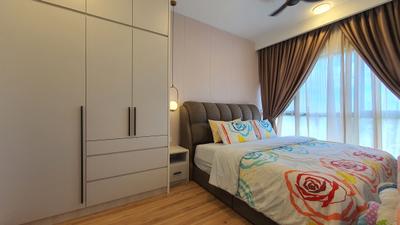 GM Remia Residence, Selangor, DC Design Sdn Bhd, Modern, Minimalist, Contemporary, Bedroom, Condo