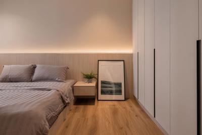 Bukit Purmei, Space Atelier, Modern, Contemporary, Bedroom, HDB, Living Room